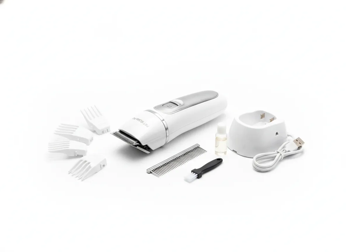 oneisall Dog Clippers - Low Noise, Gold